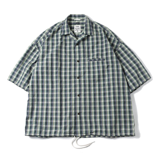 Open Collar Wind H/S Shirt