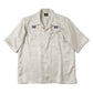 S/S Cowboy One-Up Shirt - Poly Slub Sateen