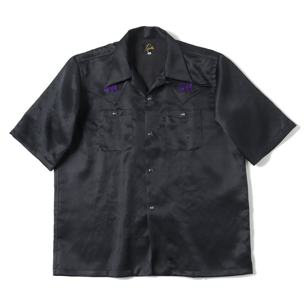 S/S Cowboy One-Up Shirt - Poly Slub Sateen