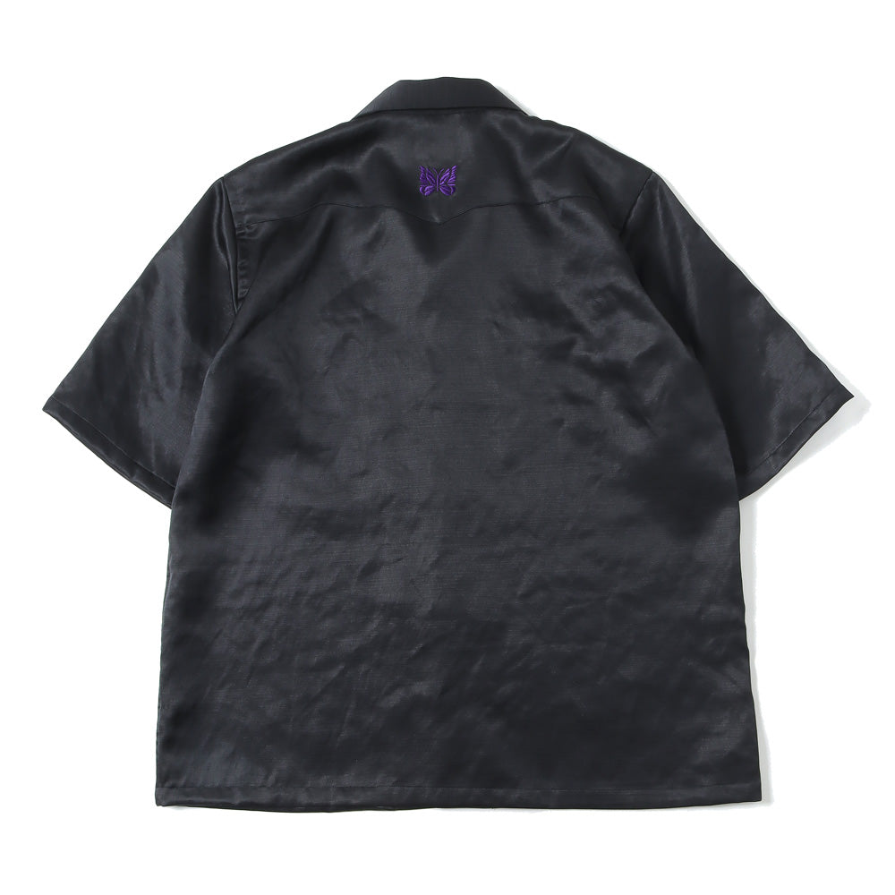 S/S Cowboy One-Up Shirt - Poly Slub Sateen