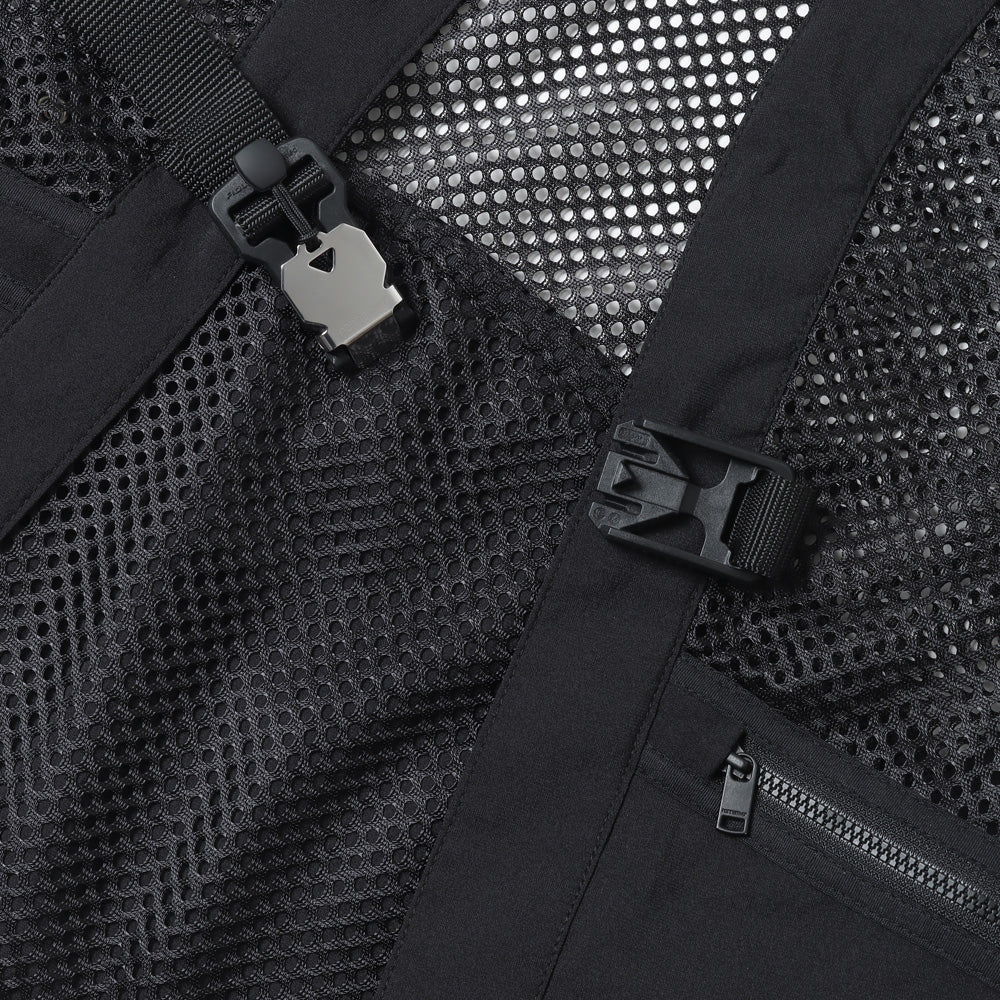 JOGGER VEST POLY MESH WITH FIDLOCK BUCKLE