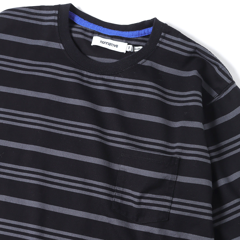 nonnative (ノンネイティブ) DWELLER L/S TEE COTTON JERSEY BORDER NN