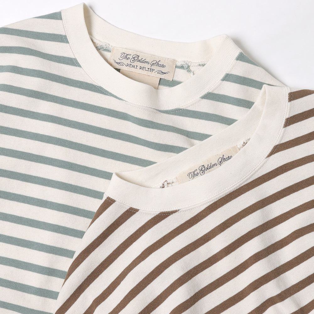 Non-Stress 16/2 Border T-Shirt