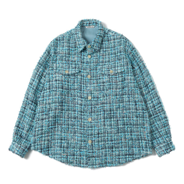 HOMESPUN SUMMER TWEED SHIRTS BLOUSON