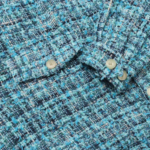 HOMESPUN SUMMER TWEED SHIRTS BLOUSON