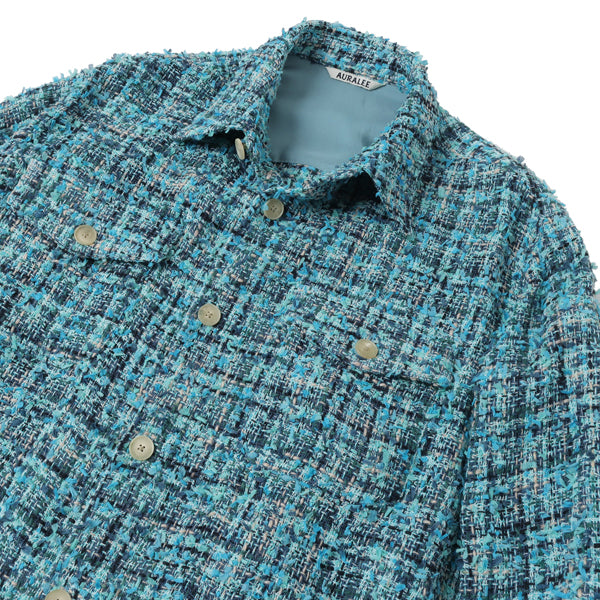 HOMESPUN SUMMER TWEED SHIRTS BLOUSON