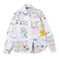綿ブロードプリント Jean-Michel Basquiat B012