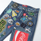 綿デニムアップリケ Levi's Wネーム Keith Haring P207