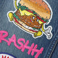 Cotton denim applique Levi's double name Keith Haring P207
