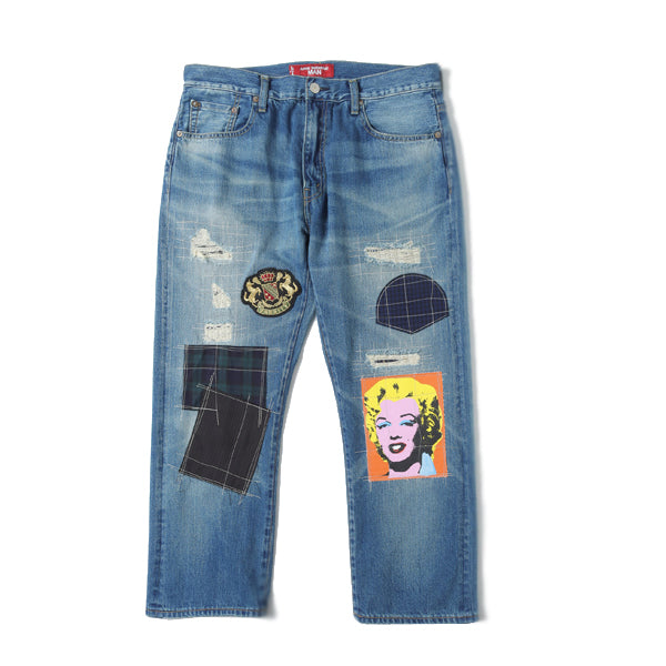 Cotton Selvedge Denim Levi's W Name Andy Warhol P211