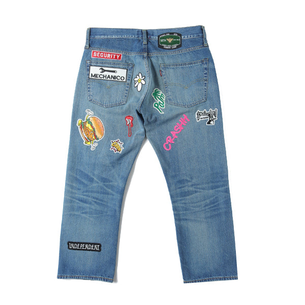 綿セルヴィッチデニム Levi's Wネーム Andy Warhol P211