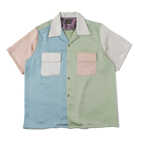 S/S Classic Shirt - Poly Sateen / Multi Colour