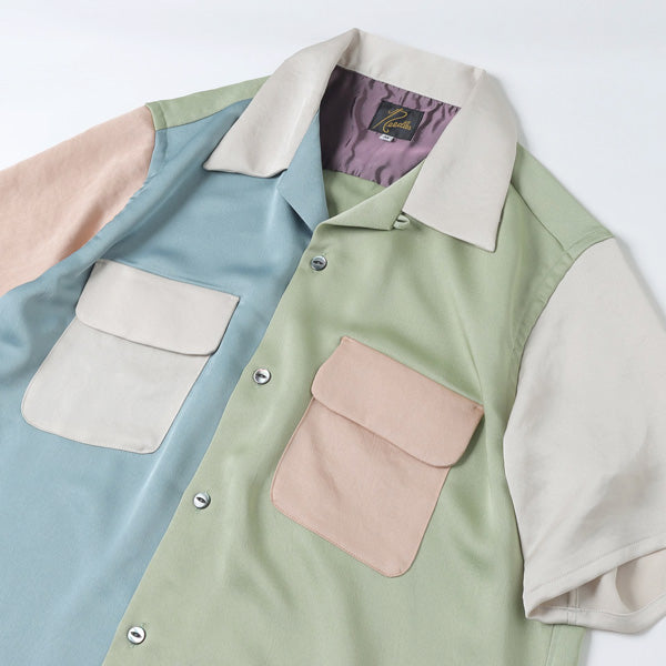 S/S Classic Shirt - Poly Sateen / Multi Colour