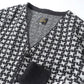 V Neck Cardigan - Houndstooth