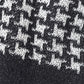 V Neck Cardigan - Houndstooth