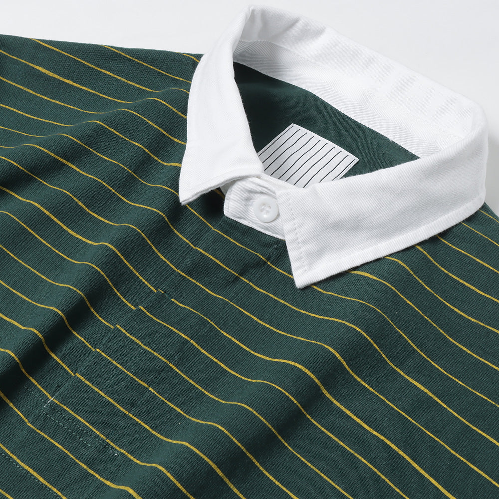 SIDE STRIPES RUGBY SHIRT
