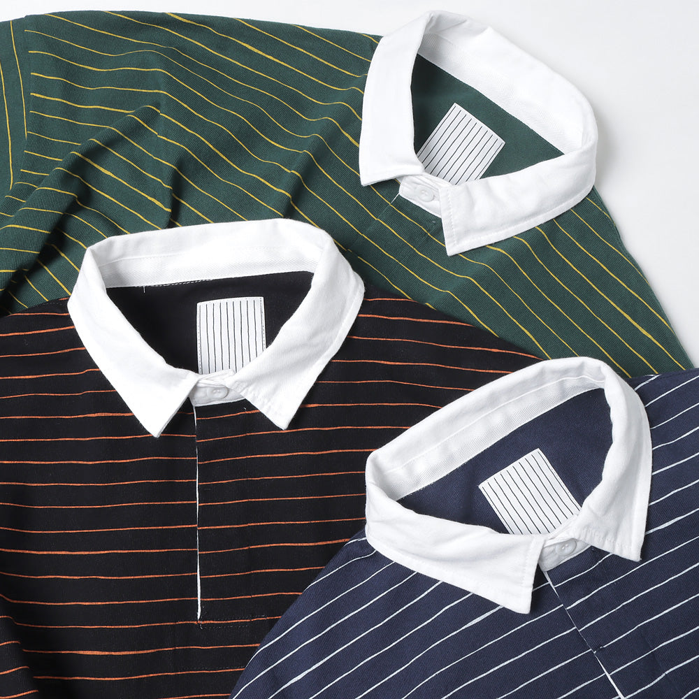 SIDE STRIPES RUGBY SHIRT (SFCSS23CS04) | S.F.C / トップス (MEN