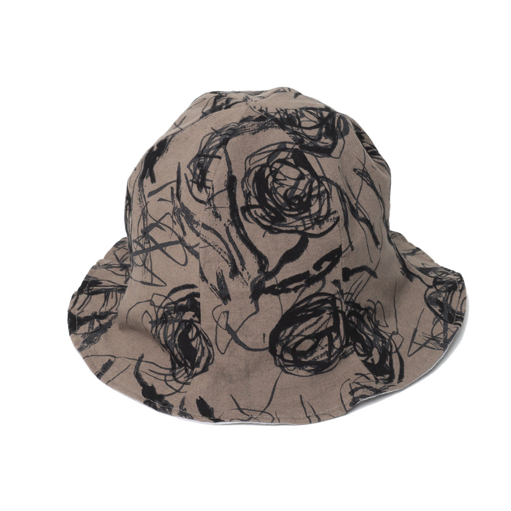 FLOWER SKETCH TULIP HAT (23SS-GOH-004) | Sasquatchfabrix