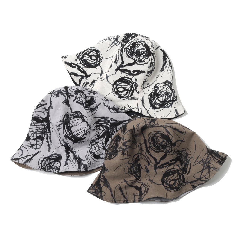 Sasquatchfabrx. FLOWER SKETCH TULIP HAT - ハット