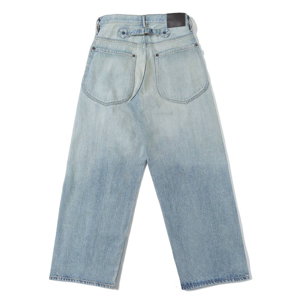 FADED CLASSIC DENIM PANTS