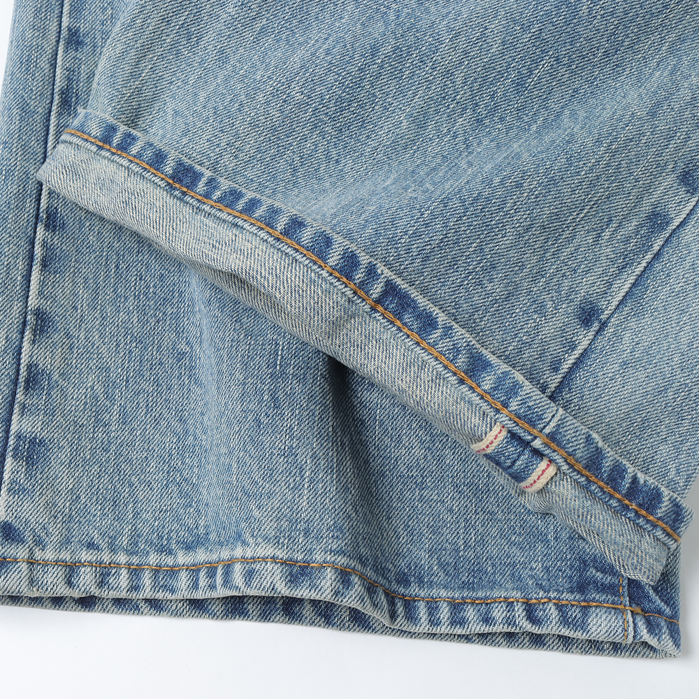 FADED CLASSIC DENIM PANTS