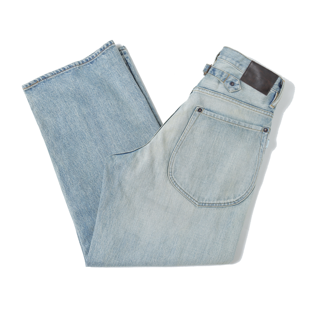 FADED CLASSIC DENIM PANTS