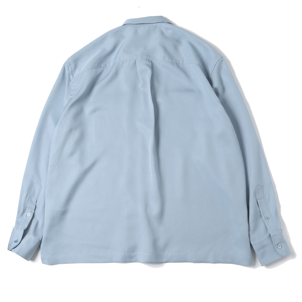 OPEN COLLAR L/S SHIRT